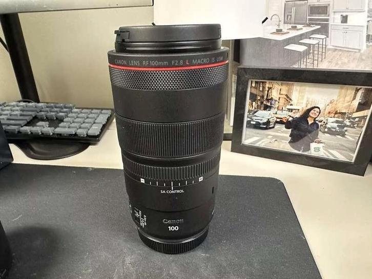 Canon RF 100 mm F/2.8L IS USM Macro Objektiv, Audio, Tv en Foto, Foto | Lenzen en Objectieven, Zo goed als nieuw, Macrolens, Ophalen of Verzenden