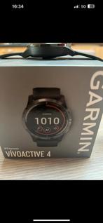 Garmin vivoactive 4, Handtassen en Accessoires, Smartwatches, Zwart, Garmin, Ophalen of Verzenden, Zo goed als nieuw