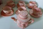 service à thé en poterie très rare, Antiquités & Art, Antiquités | Services (vaisselle) complet, Enlèvement ou Envoi