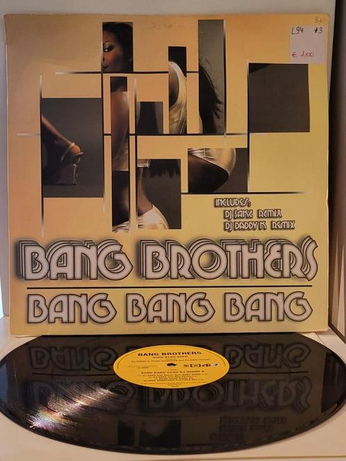 Bang Brothers - Bang Bang Bang, CD & DVD, Vinyles | R&B & Soul, Comme neuf, R&B, 2000 à nos jours, 12 pouces, Enlèvement
