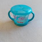Nûby snackpotje blauw, Kinderen en Baby's, Ophalen of Verzenden, Gebruikt