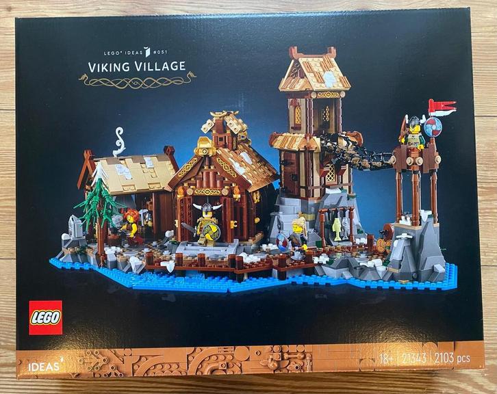 LEGO Ideas - 21343 - Viking Village, Kinderen en Baby's, Speelgoed | Duplo en Lego, Nieuw, Lego, Complete set, Ophalen