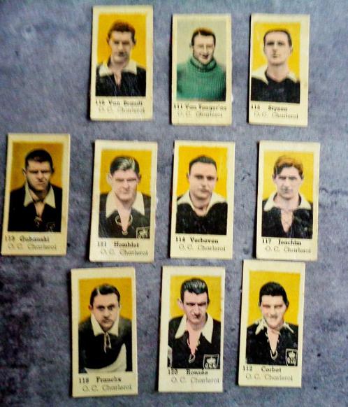 Voetbal prenten ultra zeldzaam anno 1937/1938 !! 10X OLYMPIC, Hobby en Vrije tijd, Stickers en Plaatjes, Ophalen of Verzenden