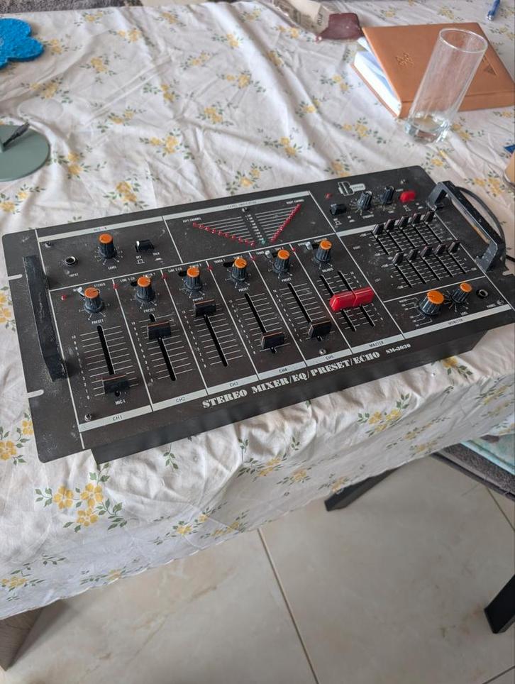VINTAGE TOESTEL MENGPANEEL merk BETTER SM3030, Muziek en Instrumenten, Mengpanelen, Gebruikt, Ophalen of Verzenden