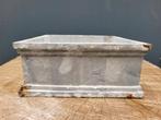 Vierkante gietijzeren bloembak vierkant jardiniere, Tuin, Minder dan 30 cm, Minder dan 60 cm, Vierkant