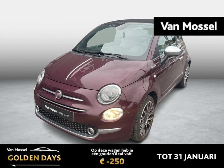 Fiat 500C 1.0 Hybrid 70 Dolcevita, Auto's, Fiat, Bedrijf, Te koop, 500C, Airconditioning, Bluetooth, Centrale vergrendeling, Climate control