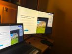 Samsung curved pc monitor, Computers en Software, Monitoren, Ophalen, 3 tot 5 ms, Zo goed als nieuw, Hoofdtelefoonaansluiting