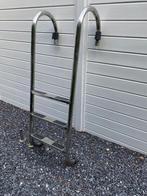 RVS zwembadtrap 3 treden voor ingegraven zwembad, Ophalen, Gebruikt, Overige typen