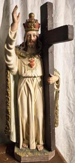 Heiligenbeeld Heilig Hart, Antiek en Kunst, Antiek | Religieuze voorwerpen, Ophalen