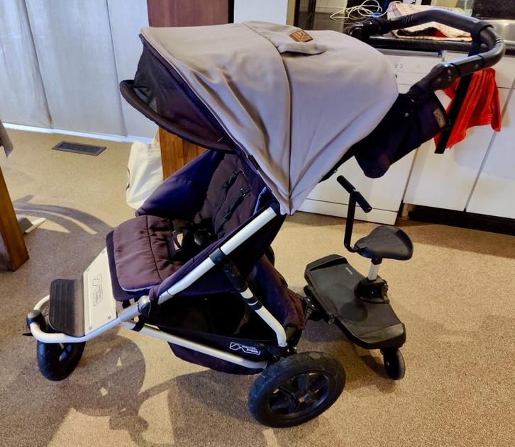 Mountain Buggy, Kinderen en Baby's, Buggy's, Gebruikt, Maxi-Cosi, Regenhoes, Ophalen
