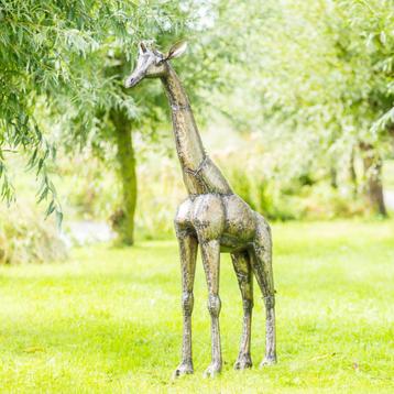 Metalen giraf - 180 cm hoog beschikbaar voor biedingen
