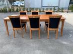 Eettafel met stoelen, Huis en Inrichting, Tafels | Eettafels, Ophalen, Gebruikt