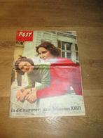 WEEKBLAD DE POST 9 NOV. '58 OA PAUS JOHANNES XXIII & KLM, Verzamelen, Tijdschriften, Kranten en Knipsels, 1940 tot 1960, Ophalen of Verzenden