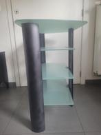 Tv-meubel, Ophalen, Gebruikt, 50 tot 100 cm, Glas