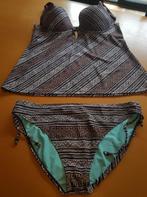 Tankini bruin linga dore 42, Kleding | Dames, Badmode en Zwemkleding, Bruin, Ophalen of Verzenden, Zo goed als nieuw, Linga dore