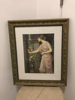 Schilderij • vrouw • vintage decoratie, Ophalen