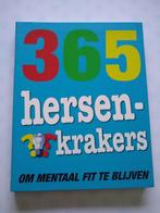 Hersenkrakers boek (met oplossingen), Ophalen of Verzenden, Zo goed als nieuw