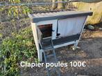 Clapier poules, Animaux & Accessoires, Volatiles | Accessoires, Enlèvement, Utilisé, Poulailler
