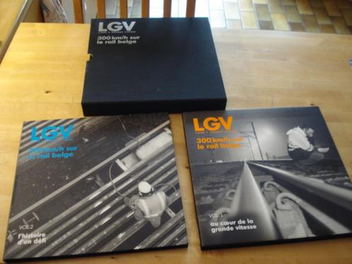 LGV. 300 km/h sur le rail belge (2 tomes), Collections, Trains & Trams, Comme neuf, Train, Enlèvement ou Envoi