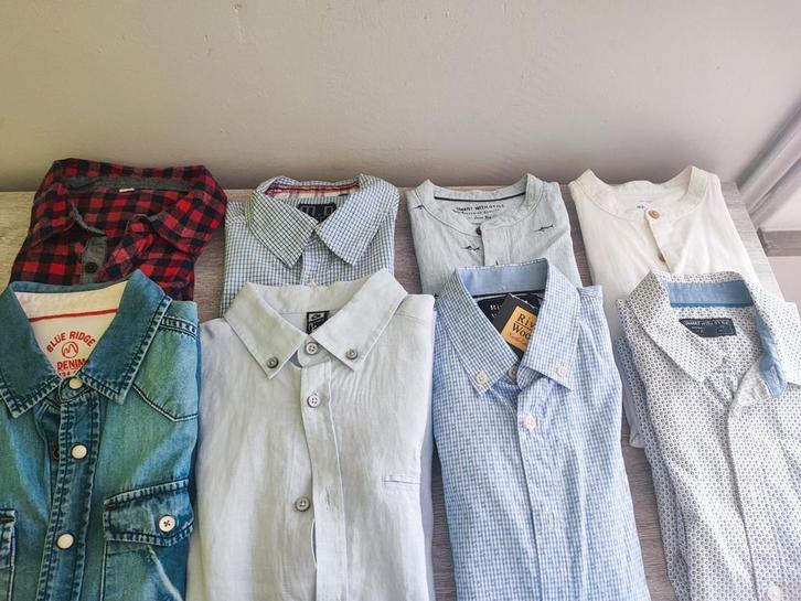 Pakket hemdjes maat 10 jaar, Kinderen en Baby's, Kinderkleding | Maat 140, Zo goed als nieuw, Ophalen of Verzenden