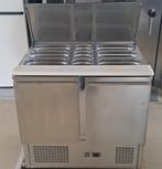 Saladette Topcold 2 deurs 9 potten, Ophalen