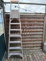 7 treden trapladder petry, Ophalen, Trap, Zo goed als nieuw, Opvouwbaar of Inschuifbaar