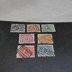 BELGIE Spoorwegzegels 128/134 gestempeld met cote 9,50 €, Postzegels en Munten, Ophalen of Verzenden, Gestempeld