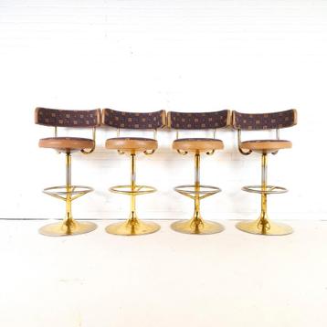 4x vintage barkruk Börje Johanson beschikbaar voor biedingen