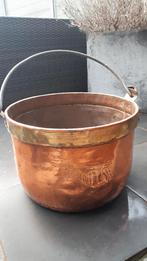 koperen ketel H. 40 cm diam 32 cm, Antiek en Kunst, Antiek | Brons en Koper, Ophalen, Koper