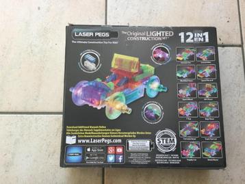JEU-SET"CONSTRUCTION TOY FOR KIDS"LASER PEG"STEM-5 ANS+, Enlèvement ou Envoi