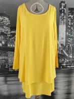 prachtige gele blouse - merk Amy Vermont - 48, Verzenden, Geel, Maat 46/48 (XL) of groter, Zo goed als nieuw