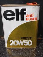 Vintage olieblik Elf Anti Usure (slijtage), Ophalen of Verzenden, Gebruikt, Verpakking