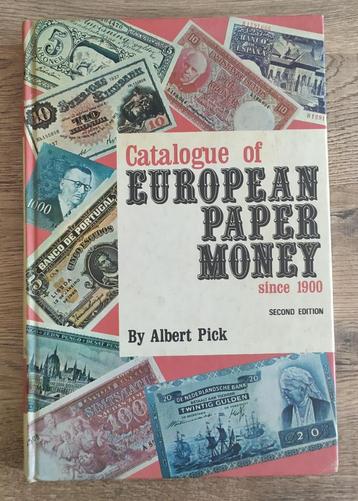 Catalogue of European Paper Money Since 1900 - Hardcover beschikbaar voor biedingen