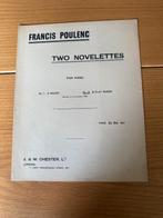 Francis Poulenc – Novelette No. 2 in Bes klein, Muziek en Instrumenten, Gebruikt, Klassiek, Ophalen of Verzenden, Artiest of Componist