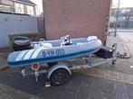 Spark 300 rib met een 15 pk mercury 4 takt en trailer., Watersport en Boten, Ophalen