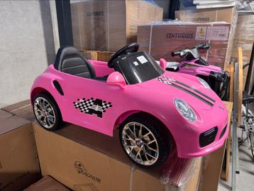 Porsche 911 kinderauto roze beschikbaar voor biedingen