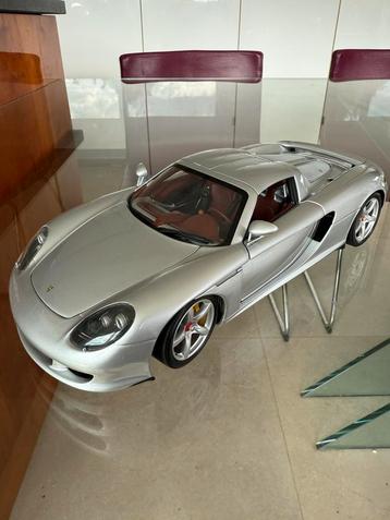 Zeldzame Porsche Carrera GT Minichamps 1/18 zonder doos beschikbaar voor biedingen