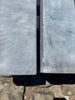 Blauwe hardsteen - palisade, Tuin en Terras, Ophalen, Zo goed als nieuw, Natuursteen