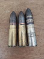 3 Duitse lege 37mm Hulzen WO1,  origineel, Verzamelen, Ophalen of Verzenden