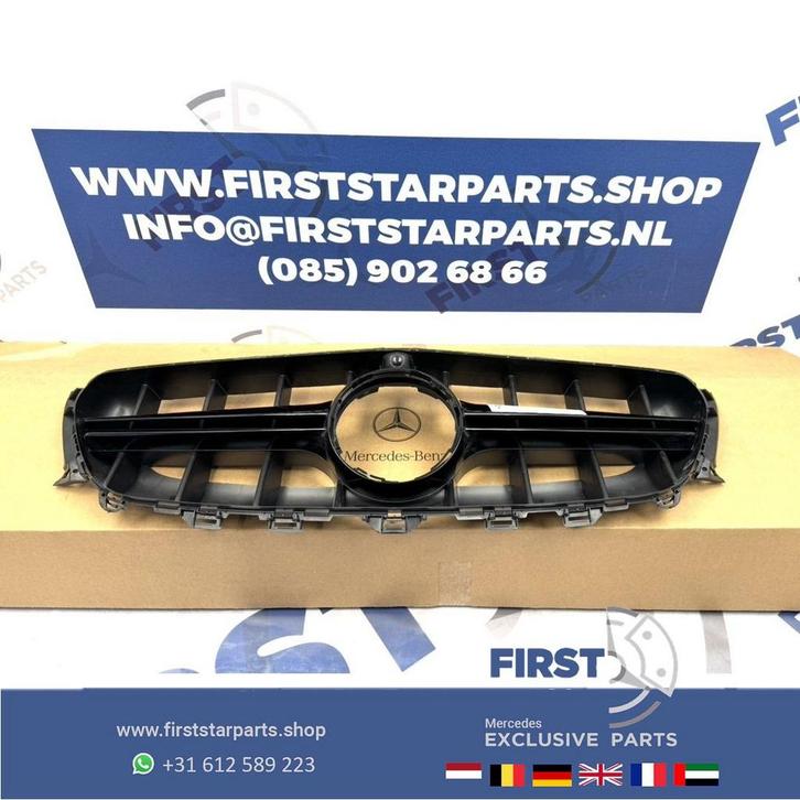 W213 E63s AMG GRIL ZWART Mercedes E Klasse E63 2018 bumper g, Auto-onderdelen, Overige Auto-onderdelen, Mercedes-Benz, Gebruikt