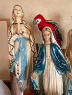 Mariabeeld groot en klein, Antiek en Kunst, Antiek | Religieuze voorwerpen, Ophalen of Verzenden