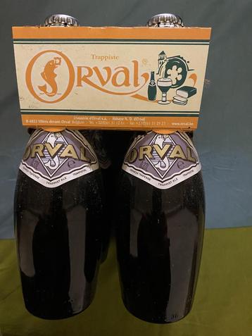 4 x bouteuilles d'Orval 33 cl beschikbaar voor biedingen