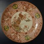 Antiek Japans Meiji Satsuma/Kutani bord, Antiek en Kunst, Antiek | Keramiek en Aardewerk, Ophalen of Verzenden