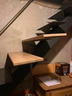 Escalier métallique / bois, Doe-het-zelf en Bouw, Ladders en Trappen, Ophalen of Verzenden, Zo goed als nieuw, Trap