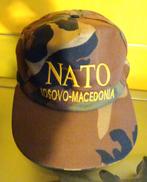 CASQUETTE NATO KOSOVO MACEDOINE OTAN MILITARIA, Enlèvement ou Envoi, Armée de terre, Casque ou Béret