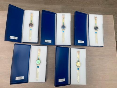 Swatch kyklos  Olympic Special Athens 2004, Handtassen en Accessoires, Sporthorloges, Nieuw, Ophalen