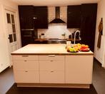 Keuken te koop wegens renovatie, Avec îlot, Bois, Enlèvement, Utilisé