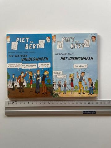 Piet pienter en bert bibber mini set compleet vredeswapen beschikbaar voor biedingen