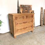Commode ancienne liégeoise en chêne lixivié L 90 H 80 P 42, Antiquités & Art, Enlèvement