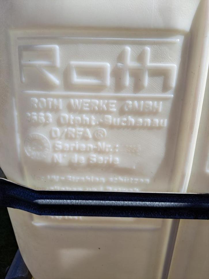 Watertank Roth 2000l, Tuin en Terras, Regentonnen, Gebruikt, Kunststof, 150 liter of meer, Ophalen